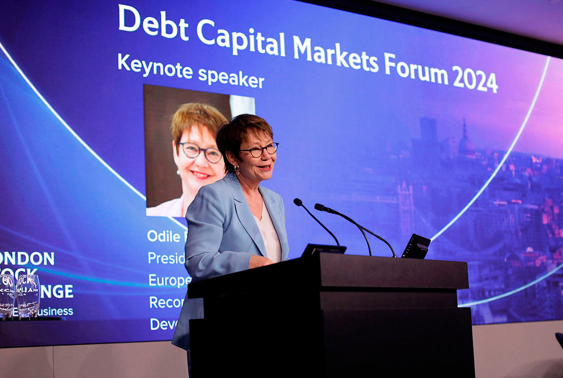 DCM Forum 2024 with keynote speaker, Odile Renaud-Basso, President of the European Bank for Reconstruction and Development (EBRD) 
