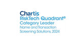 Chartis RiskTech Quadrant Category Leader Name and Transaction Solutions, 2024